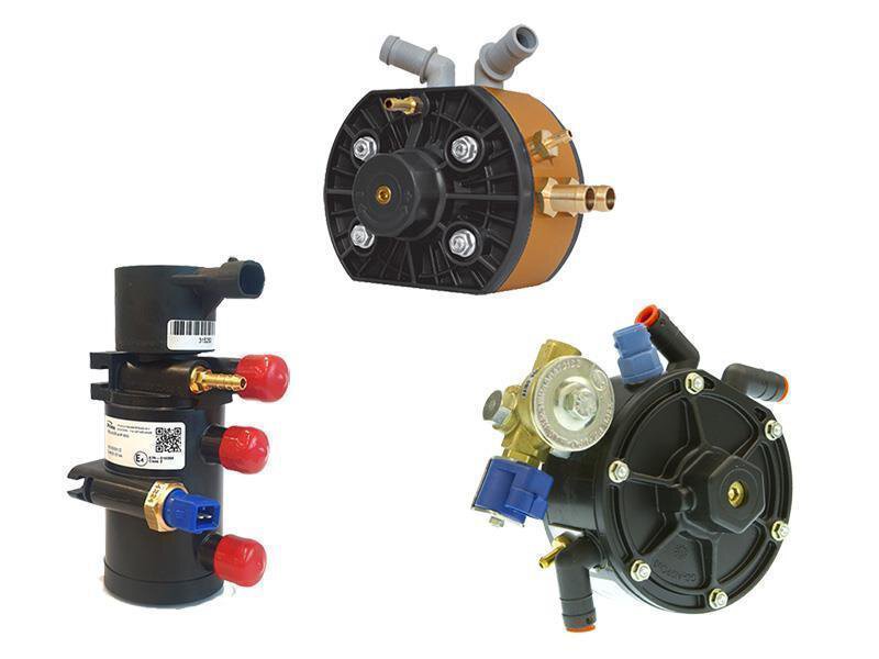 Impco Modell LB Verdampfer, Druckregler für Gabelstapler