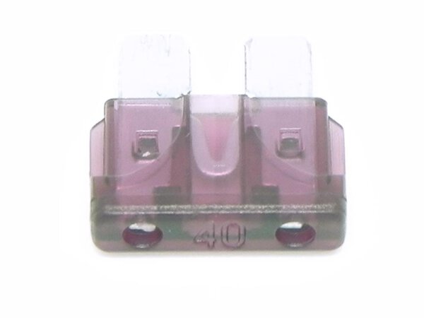 Flachstecksicherung Standard 40A 32V – violett
