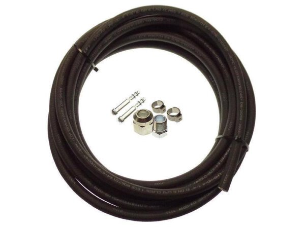 Prins Flexible Kunststoffleitung inkl. Anschluss-Set 10mm (7m)