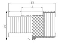 Tomasetto Filtereinsatz für Verdampfer AT07-09 inkl....