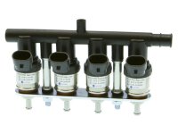HANA Einspritzrail 4 Zyl Gold H2001 Rail 1,9 Ohm