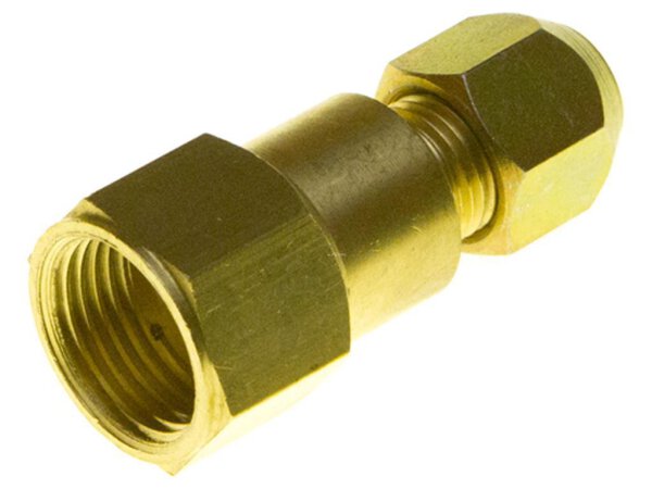Betankungsadapter 3/4" UNF auf G1/4" für Kupferrohr Ø 8 mm