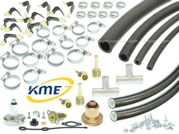 Montagezubehör-Set für KME 6 Zylinder Anlagen Flexible 8mm