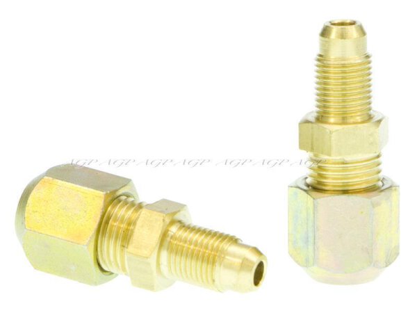 Entnahmeadapter Kupfer Reduzierstück 6-8mm gerade M10x1 / G1/4"