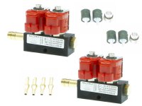 2x Valtek Einspritzleiste Rail Typ 30 3 Ohm 2 zyl.