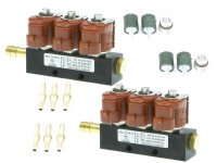 2x Valtek Einspritzleiste Rail Typ 30 3 Ohm 3 zyl.