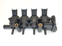 Landirenzo OEM Rail 4 Zylinder (Schwarz) mit Sensor 3.5 Bar