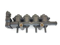 Landirenzo OEM Rail 4 Zylinder (Schwarz) mit Sensor 3.5 Bar
