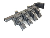 Landirenzo OEM Rail 4 Zylinder (Schwarz) mit Sensor 3.5 Bar