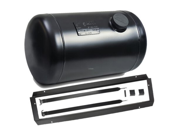 STEP Zylindertank + Montagerahmen 360x860mm 80L