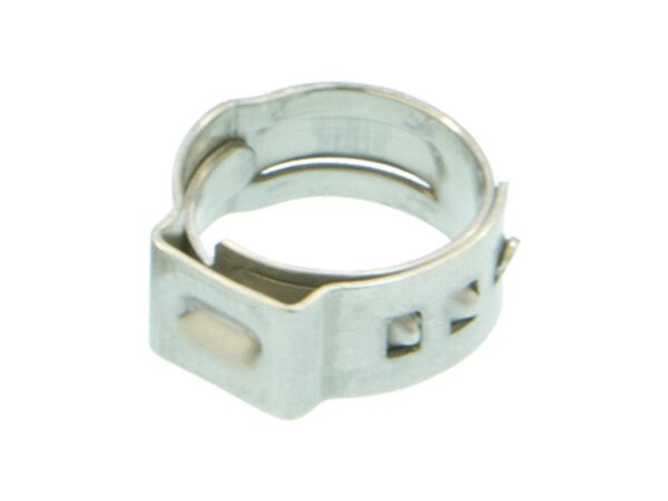 Schlauchschelle Stufenlose Ohr Klemme Ø13,2-15,7mm (Rostfrei)