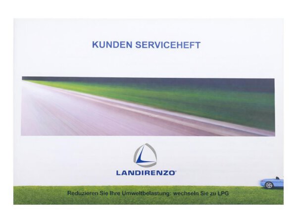 LandiRenzo Omegas Serviceheft / Bedienungsanleitung